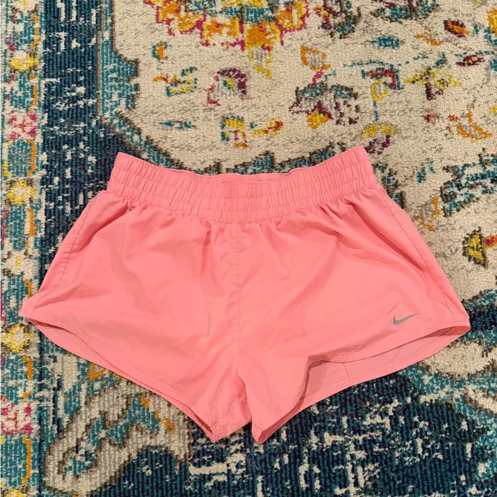 Nike Women’s Coral Pink Athletic Shorts